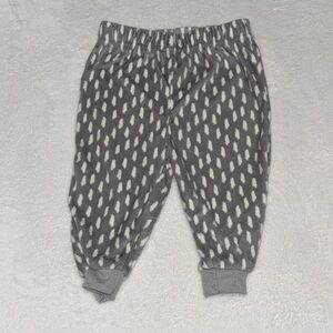(3 for $10) George Gray and White warm fleece Patterned Pants